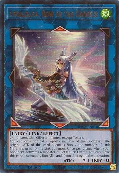 Apollousa, Bow of the Goddess (Alternate Art)  (RA02-EN040)  Ultra Rare