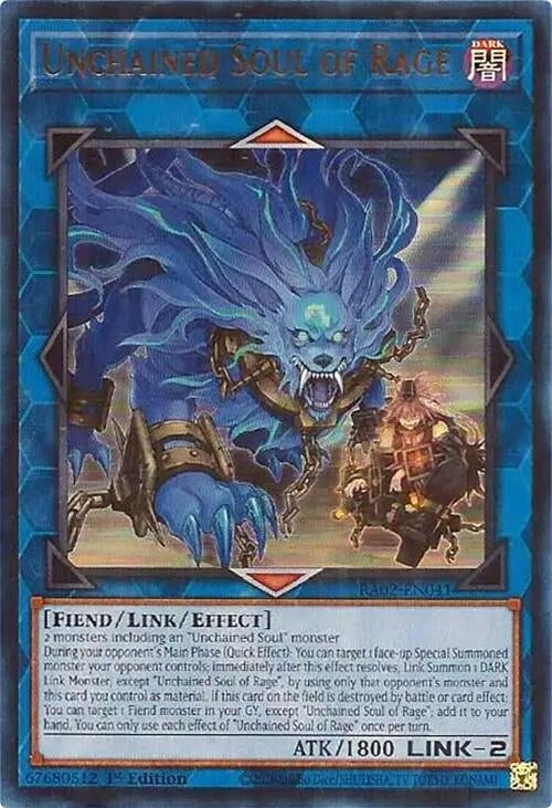 Unchained Soul of Rage  (RA02-EN041)  Ultra Rare