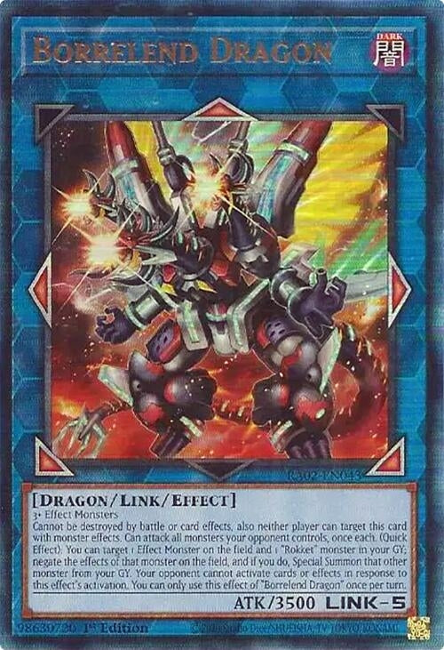 Borrelend Dragon  (RA02-EN043)  Prismatic Ultimate Rare