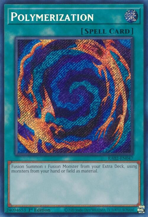 Polymerization  (RA02-EN047)  Secret Rare