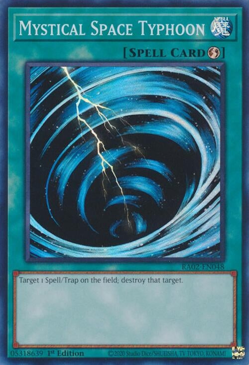 Mystical Space Typhoon (RA02-EN048)  Super Rare