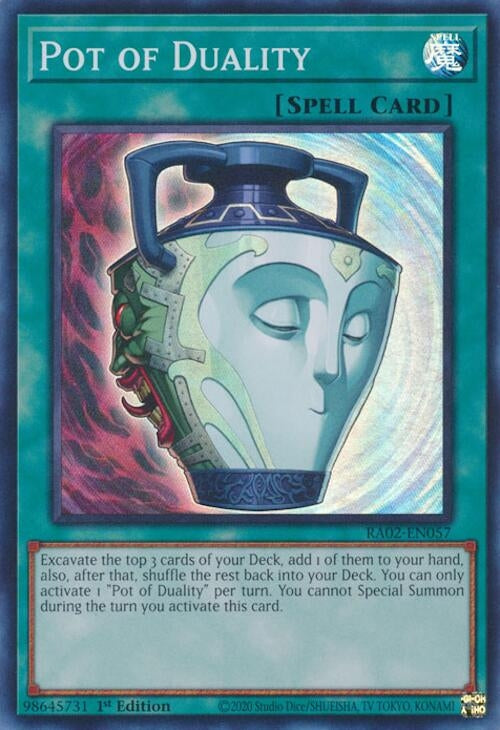 Pot of Duality (RA02-EN057)  Super Rare