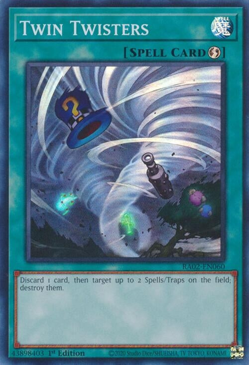 Twin Twisters (RA02-EN060)  Super Rare
