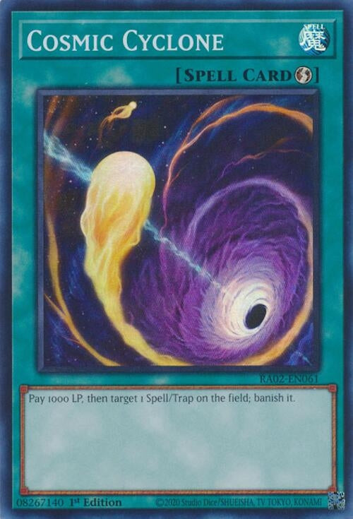 Cosmic Cyclone (RA02-EN061)  Super Rare