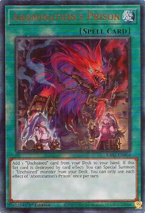 Abomination's Prison (PUR) (RA02-EN064) (1st Edition)