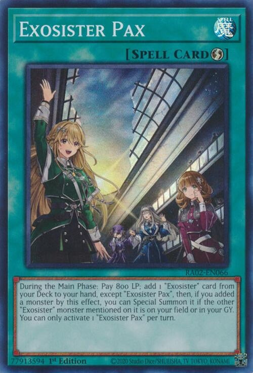 Exosister Pax (RA02-EN066)  Super Rare