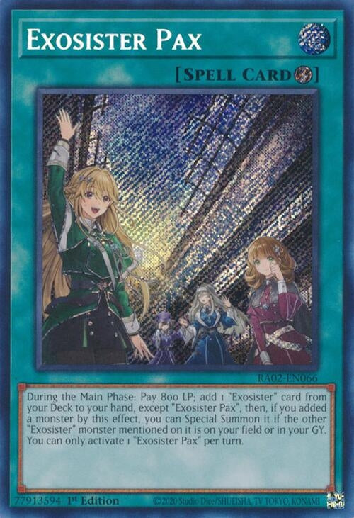 Exosister Pax  (RA02-EN066)  Secret Rare