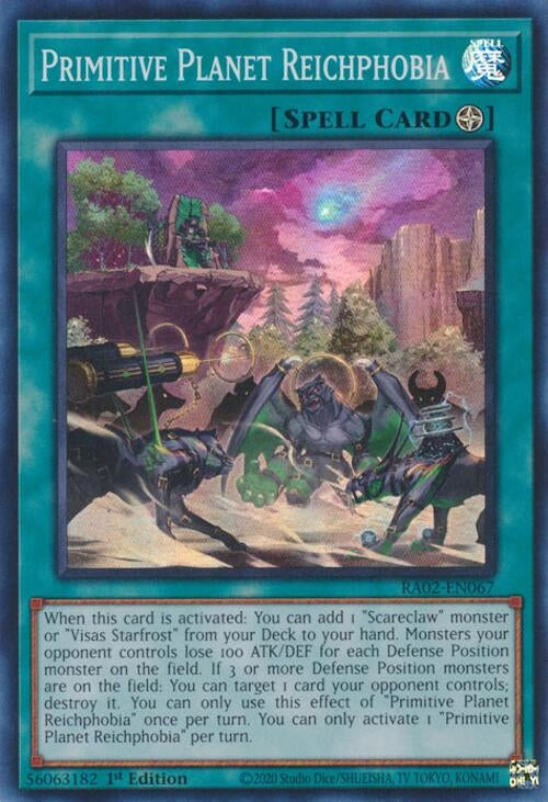 Primitive Planet Reichphobia (RA02-EN067)  Super Rare