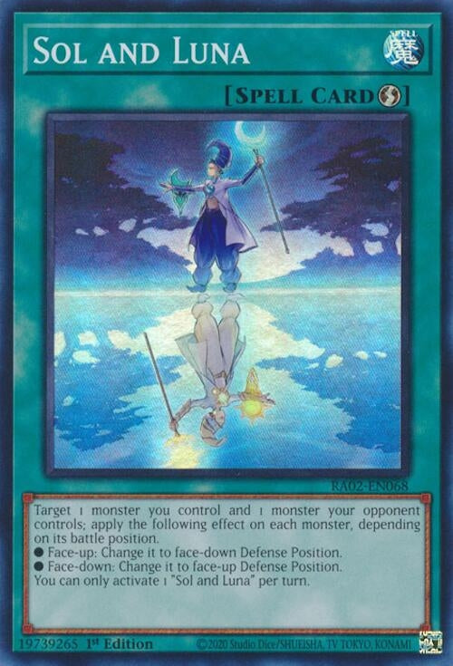 Sol and Luna (RA02-EN068)  Super Rare