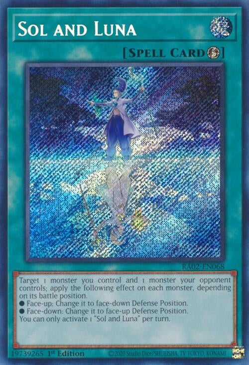 Sol and Luna  (RA02-EN068)  Secret Rare