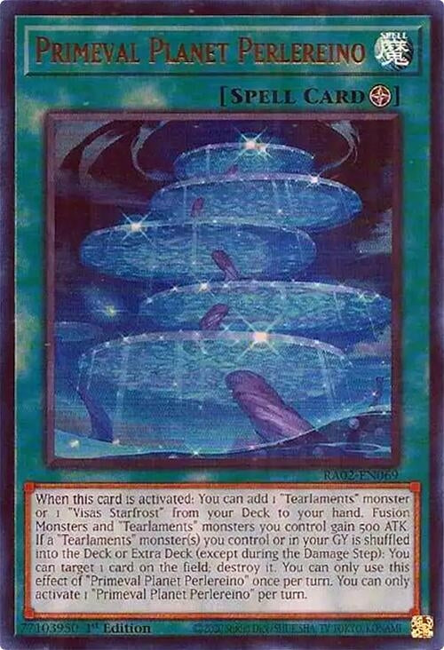 Primeval Planet Perlereino  (RA02-EN069)  Ultra Rare