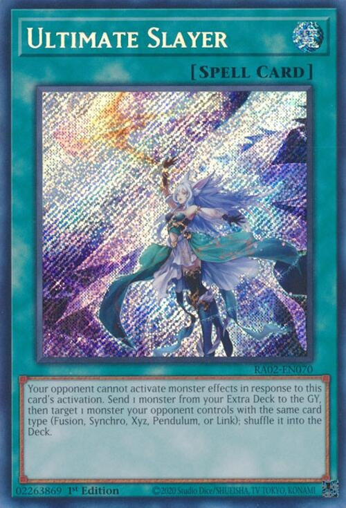Ultimate Slayer  (RA02-EN070)  Secret Rare