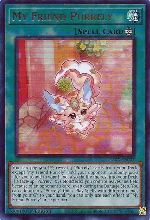 My Friend Purrely  (RA02-EN071)  Ultra Rare