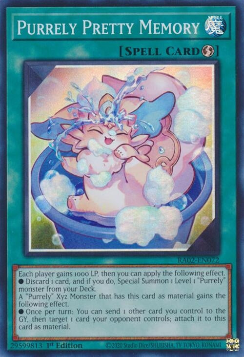 Purrely Pretty Memory (RA02-EN072)  Super Rare