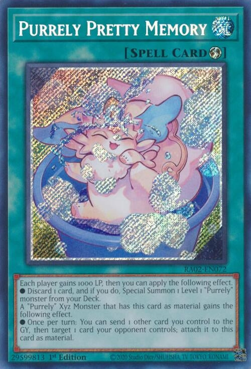 Purrely Pretty Memory  (RA02-EN072)  Secret Rare