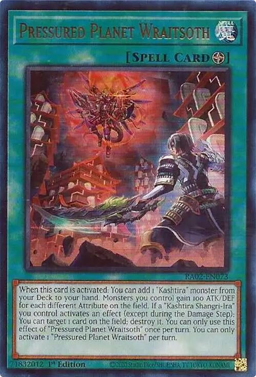 Pressured Planet Wraitsoth  (RA02-EN073)  Ultra Rare