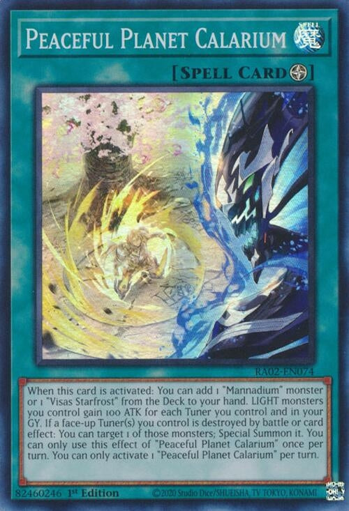 Peaceful Planet Calarium (RA02-EN074)  Super Rare
