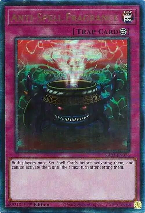 Anti-Spell Fragrance  (RA02-EN076)  Prismatic Ultimate Rare