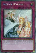 Solemn Warning  (RA02-EN078)  Platinum Secret Rare