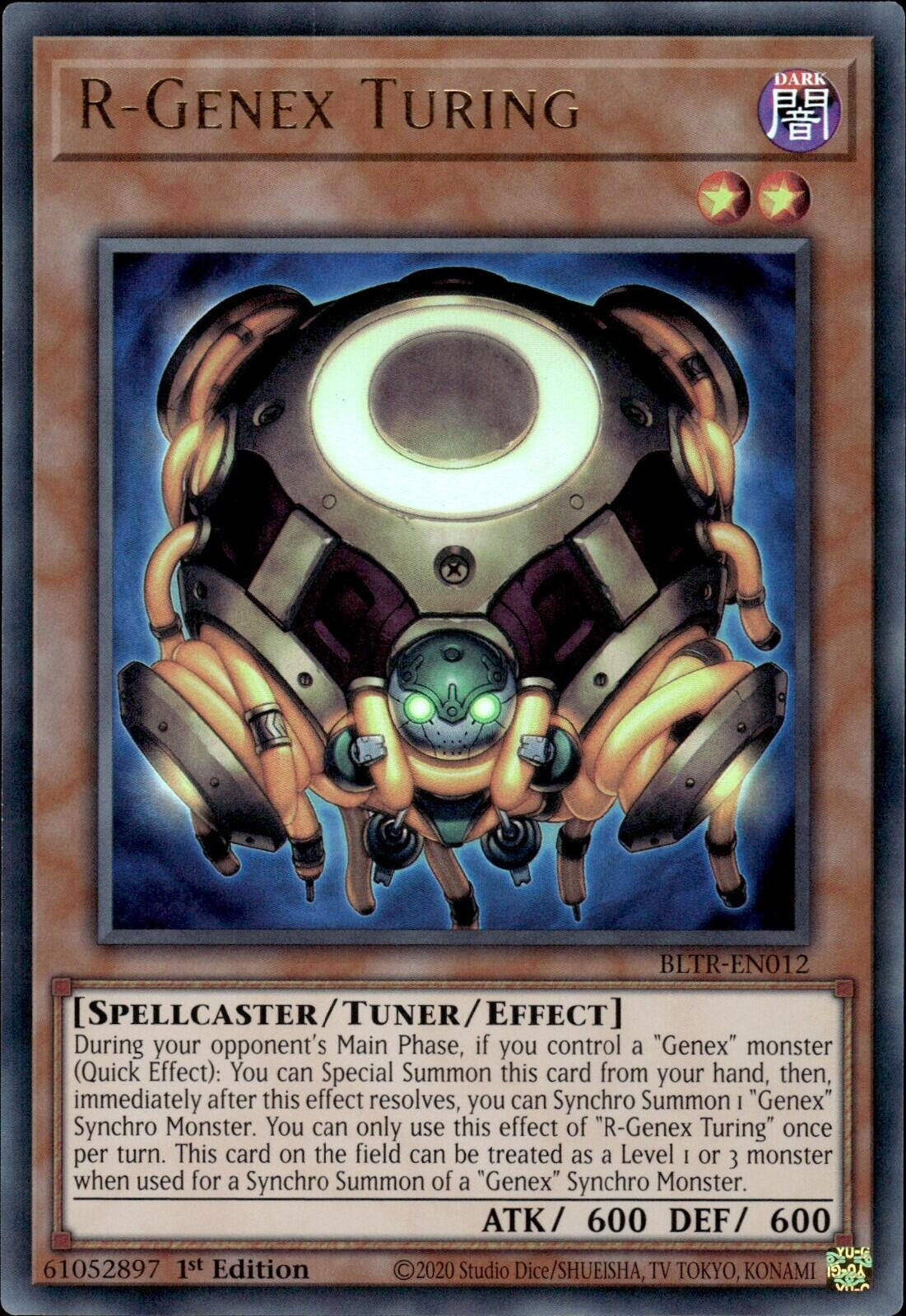 R-Genex Turing (BLTR-EN012)  Ultra Rare