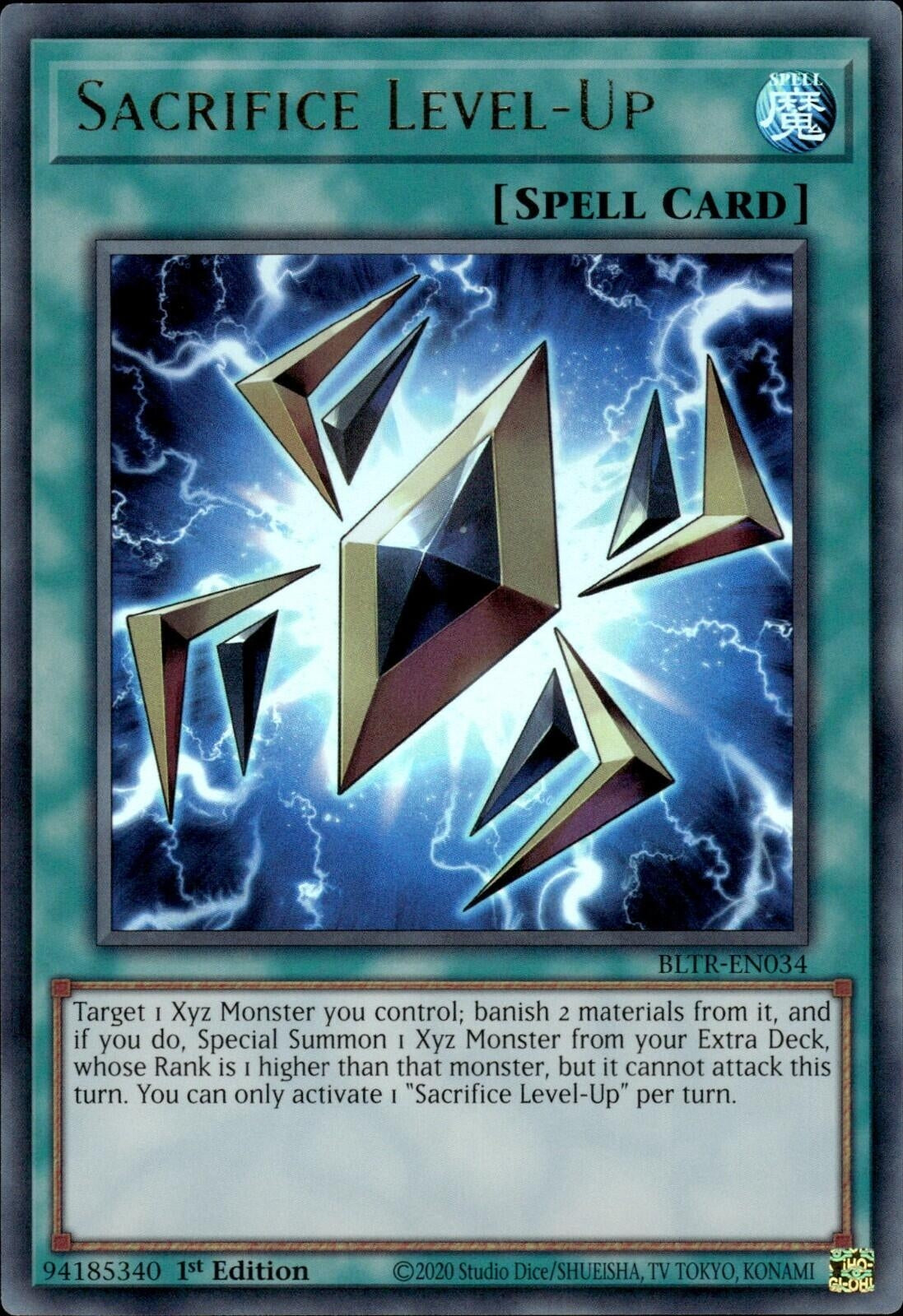 Sacrifice Level-Up (BLTR-EN034)  Ultra Rare