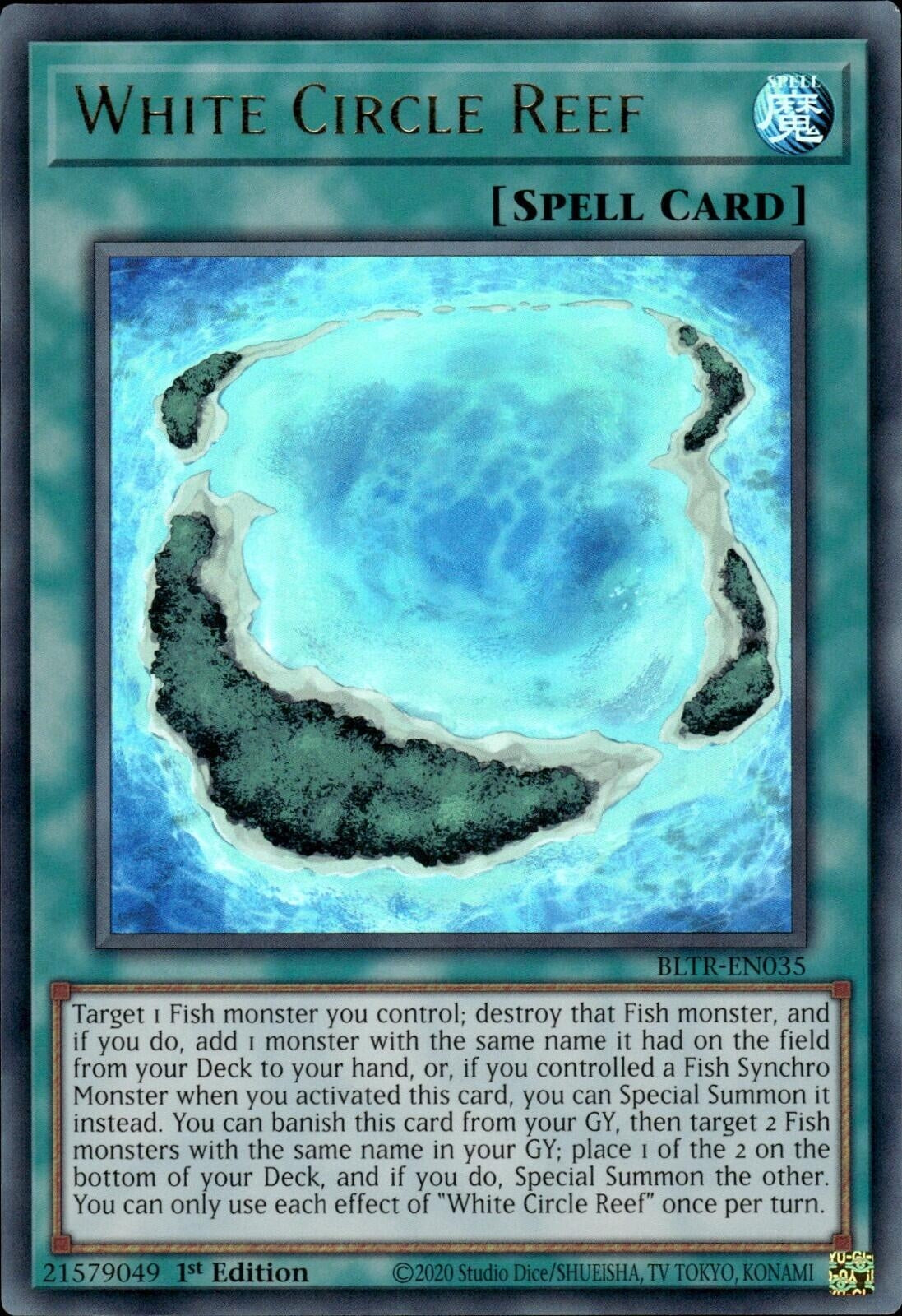White Circle Reef (BLTR-EN035)  Ultra Rare