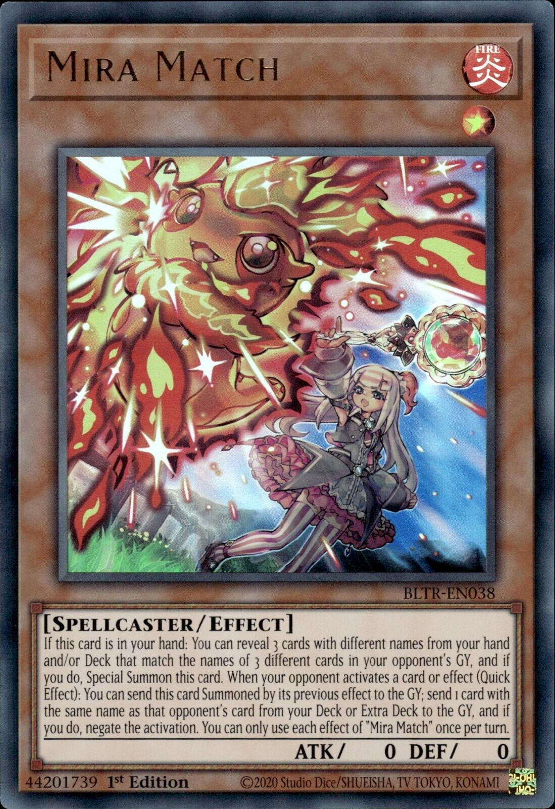 Mira Match (BLTR-EN038)  Ultra Rare