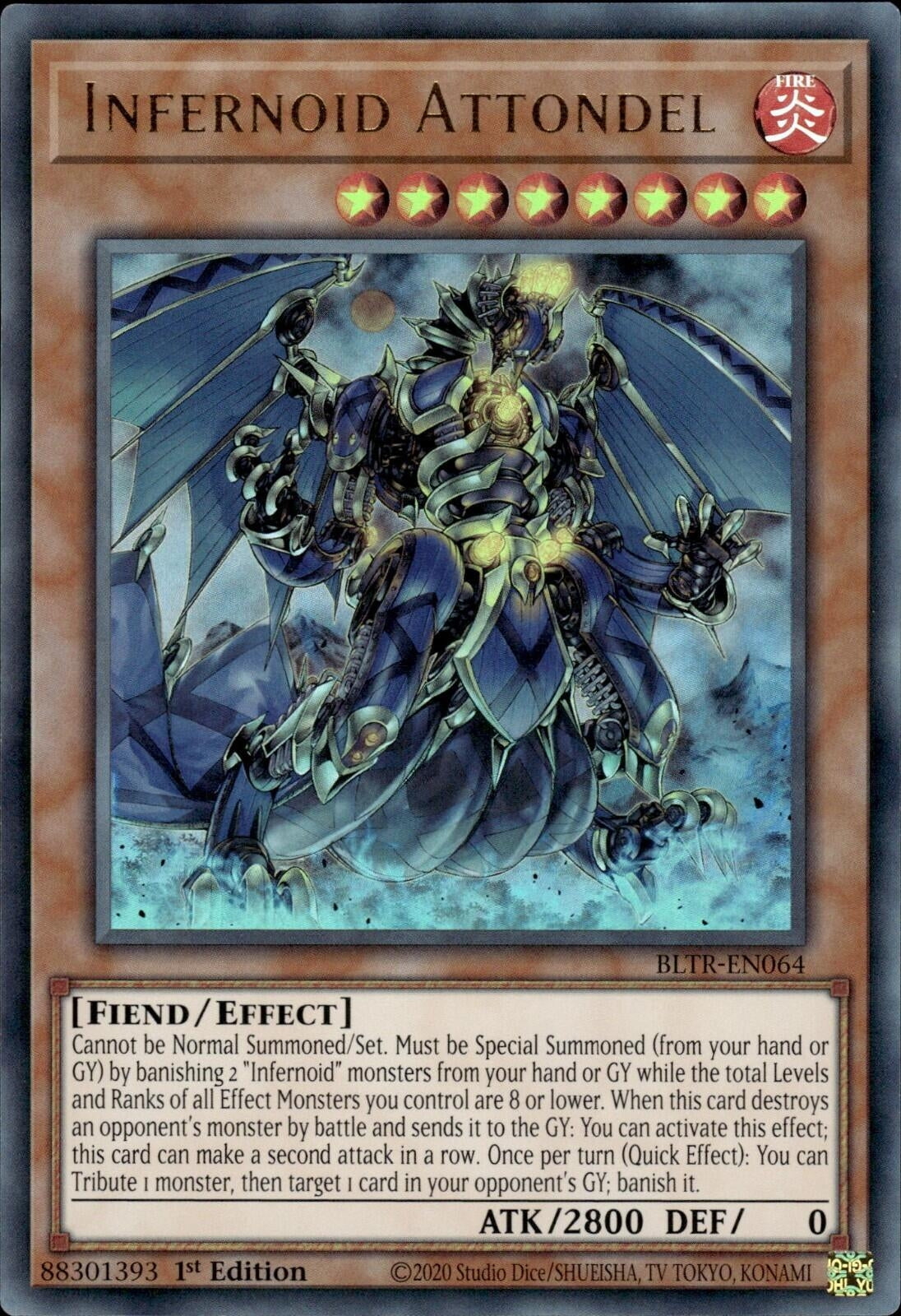 Infernoid Attondel (BLTR-EN064)  Ultra Rare