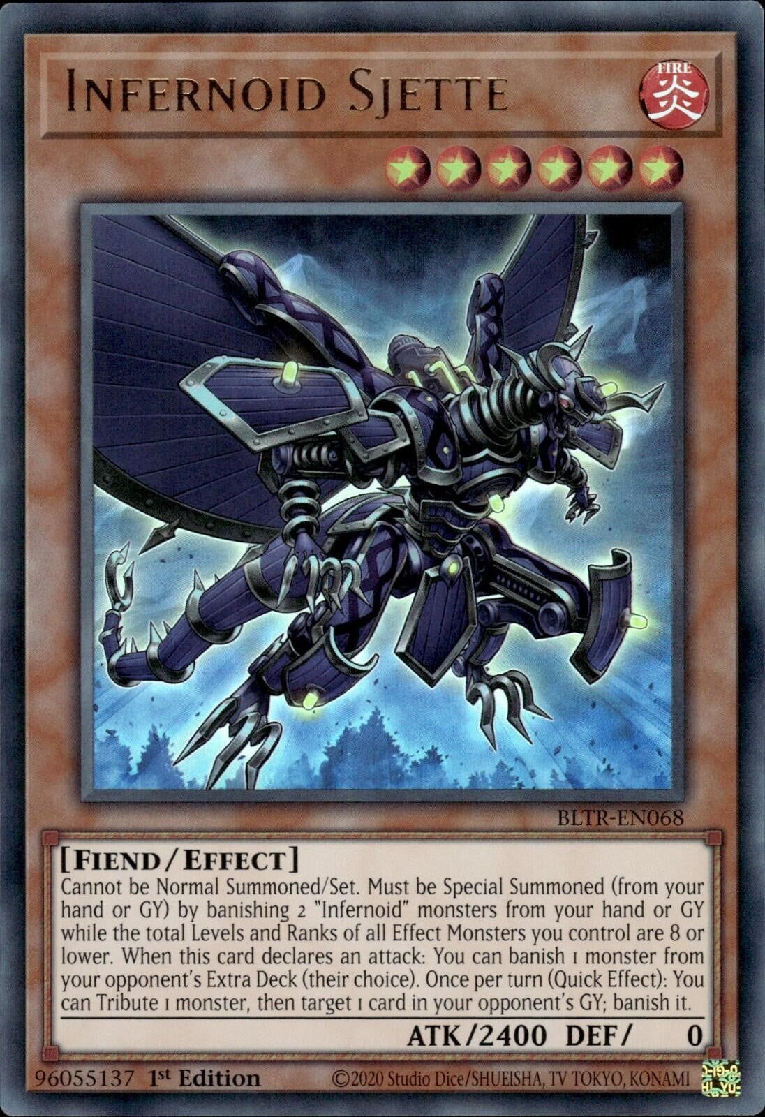 Infernoid Sjette (BLTR-EN068)  Ultra Rare