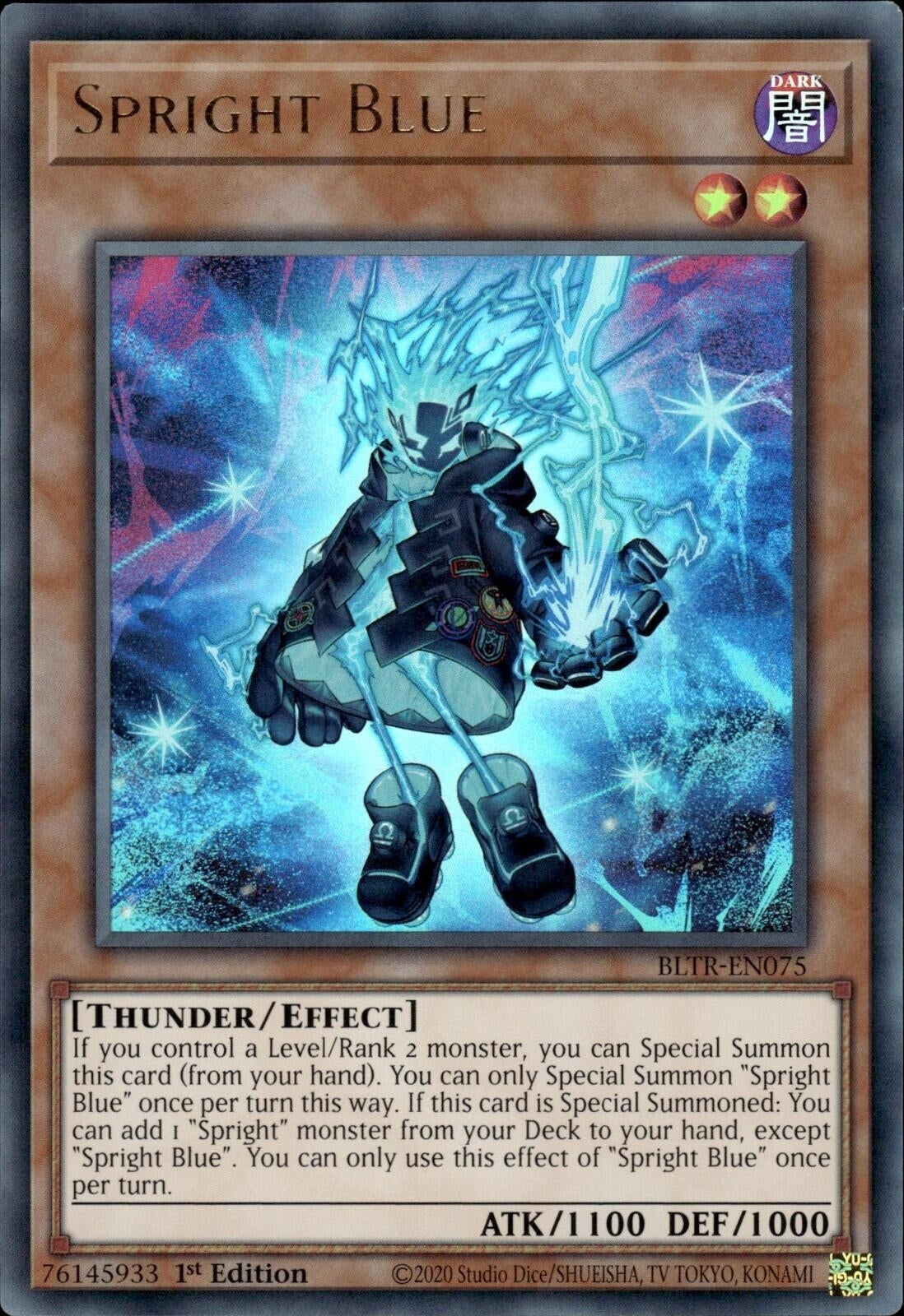 Spright Blue (BLTR-EN075)  Ultra Rare