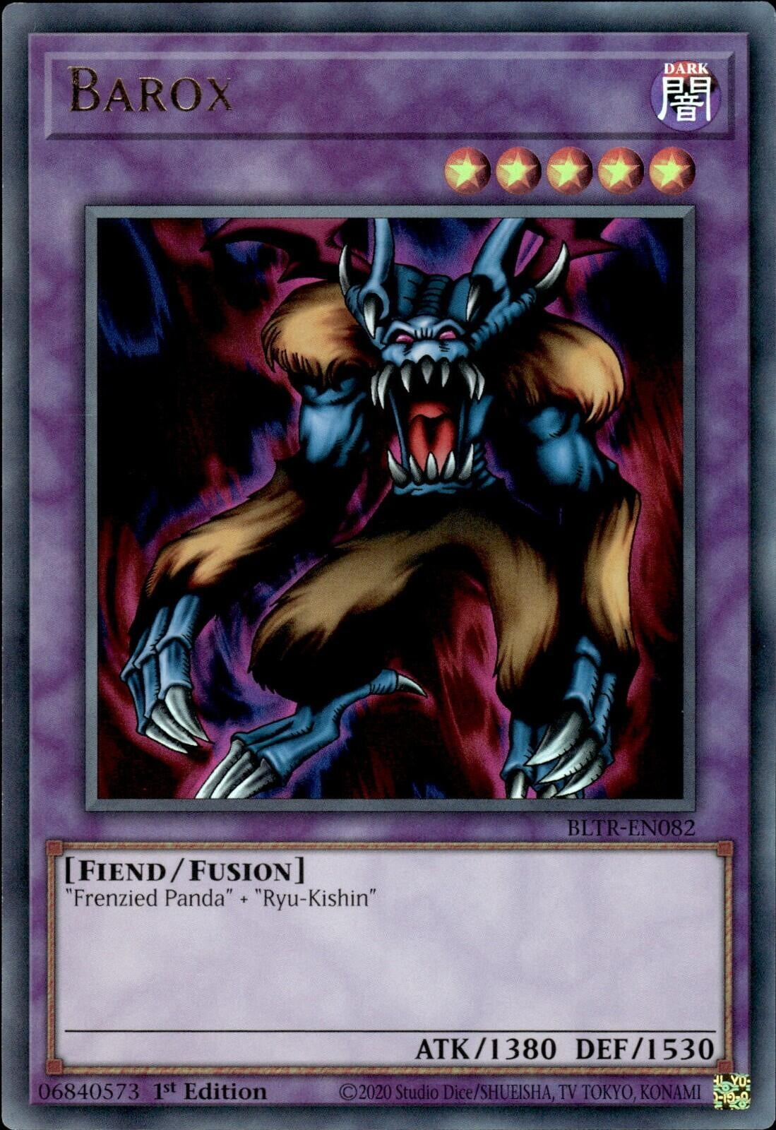 Barox (BLTR-EN082)  Ultra Rare