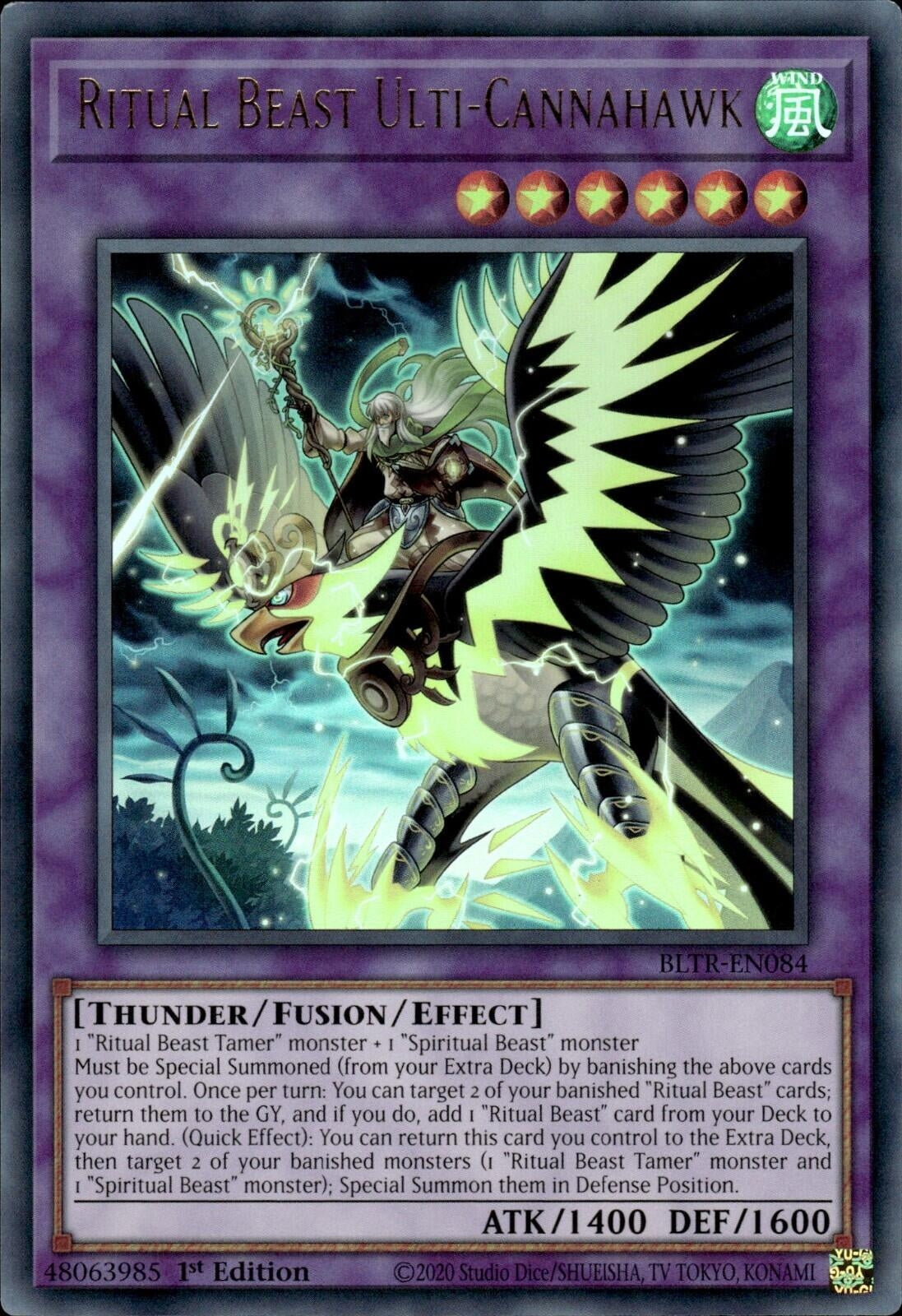 Ritual Beast Ulti-Cannahawk (BLTR-EN084)  Ultra Rare