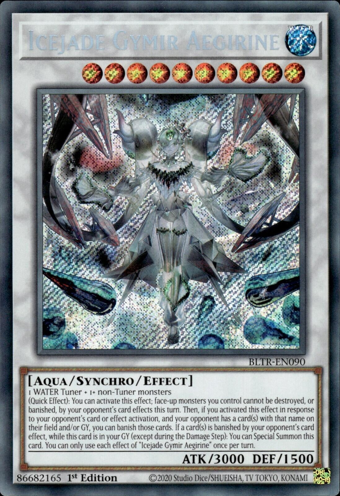Icejade Gymir Aegirine (BLTR-EN090)  Secret Rare