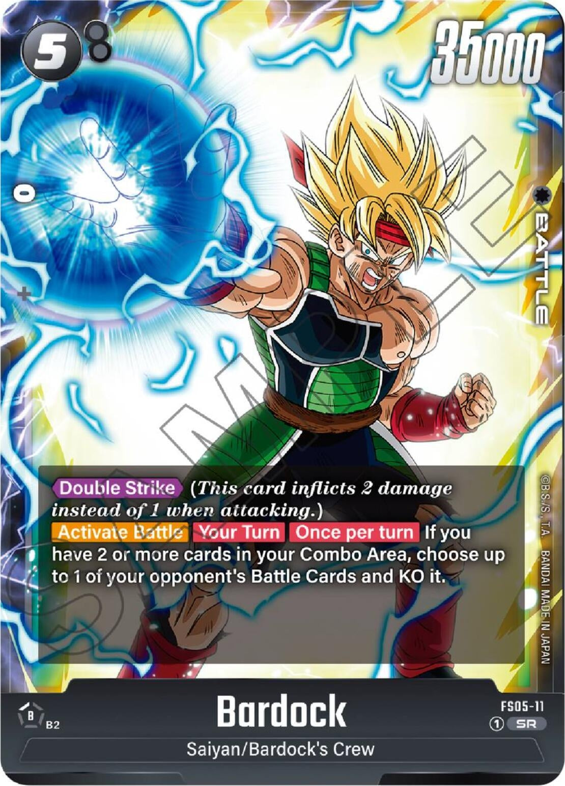 (FS05-11) Bardock - Super Rare