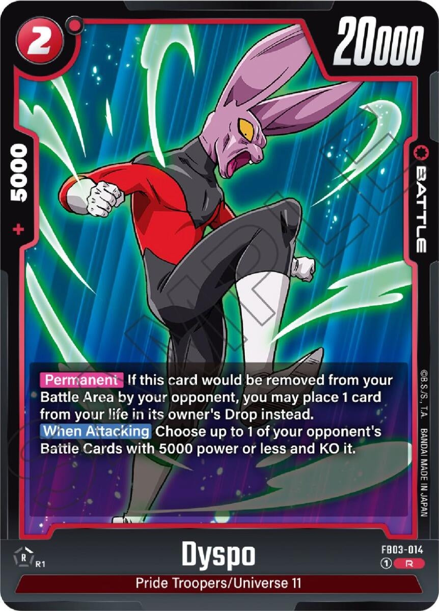 (FB03-014) Dyspo - Rare