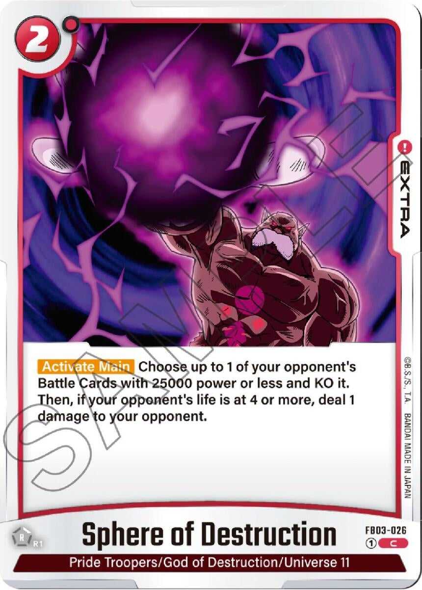 (FB03-026) Sphere of Destruction - Common