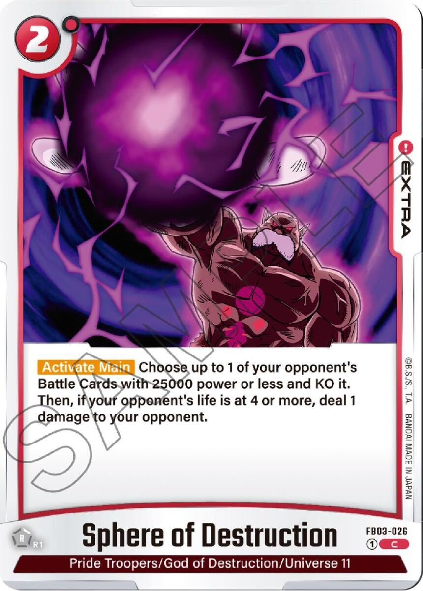 (FB03-026) Sphere of Destruction - Common