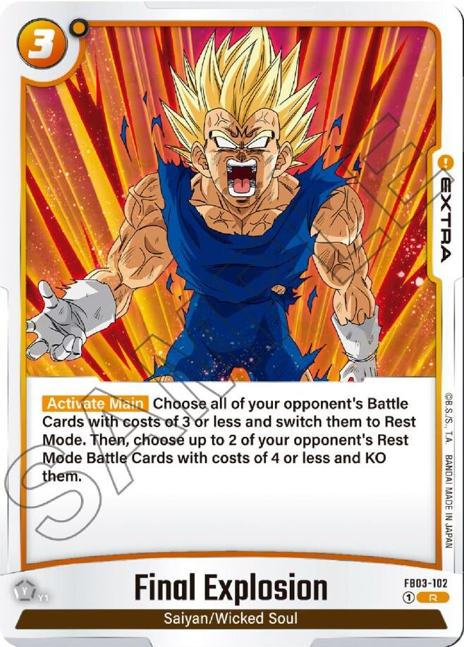 (FB03-102) Final Explosion - Rare