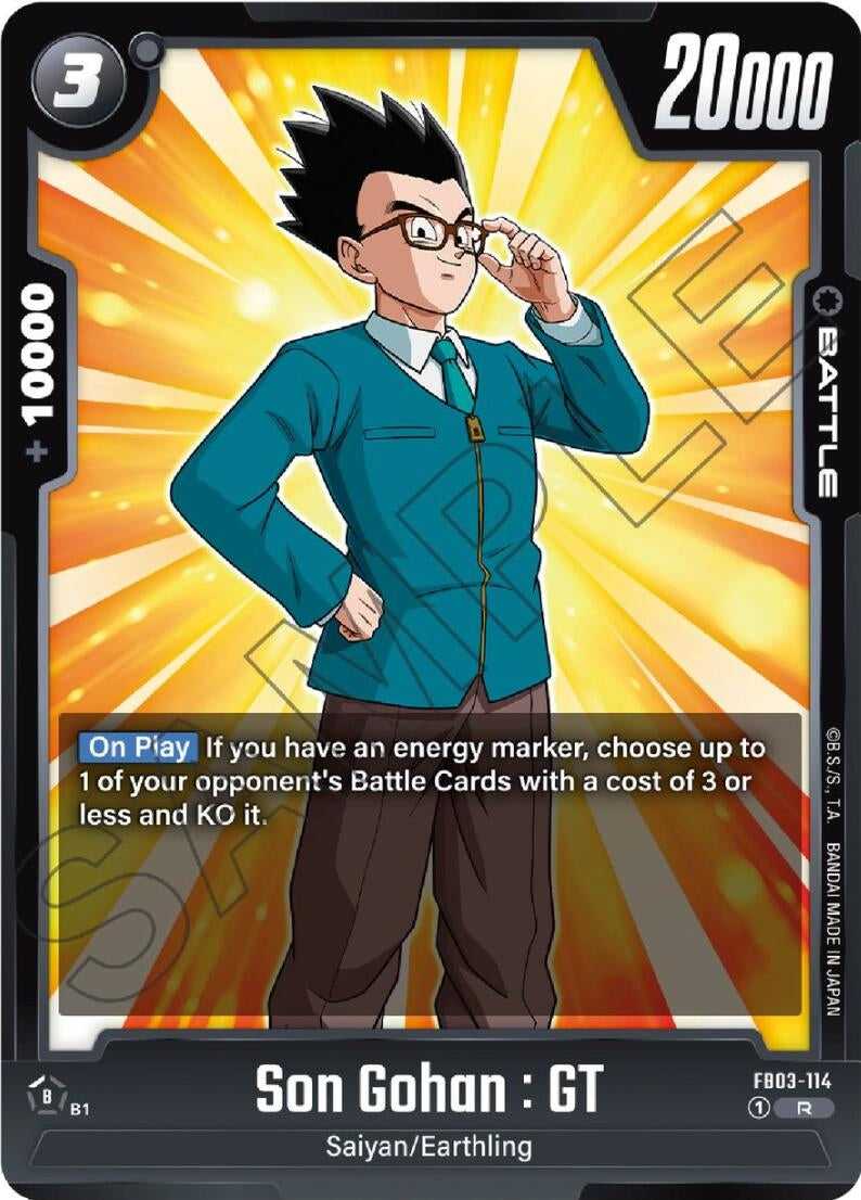 (FB03-114) Son Gohan : GT - Rare