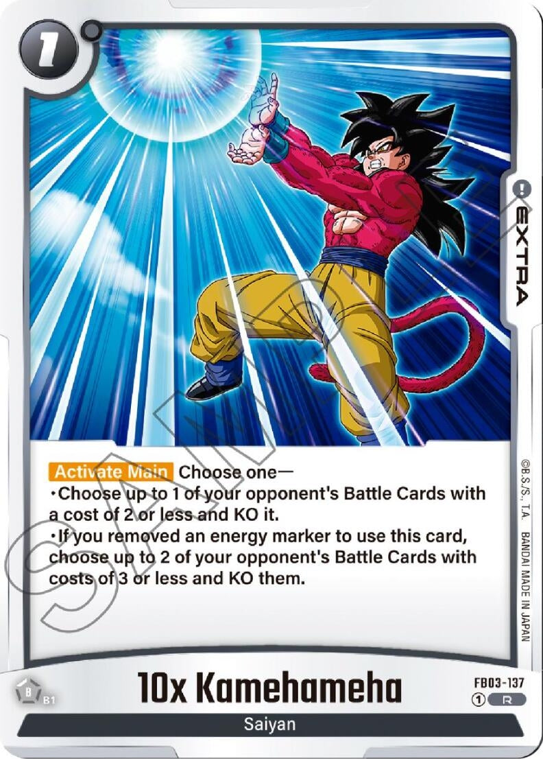 (FB03-137) 10x Kamehameha - Rare