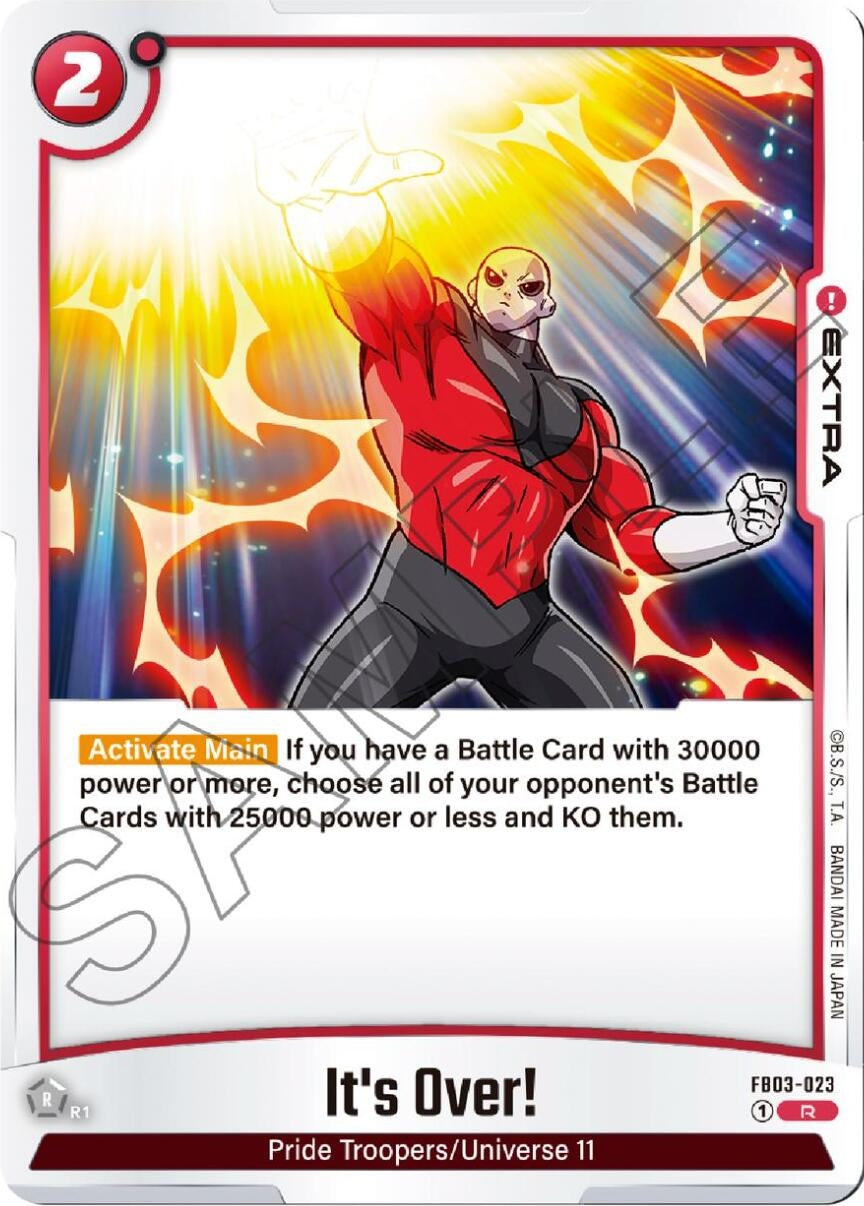 (FB03-023) It's Over! - Rare
