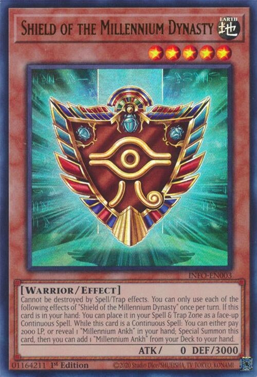 Shield of the Millennium Dynasty (INFO-EN003)  Ultra Rare