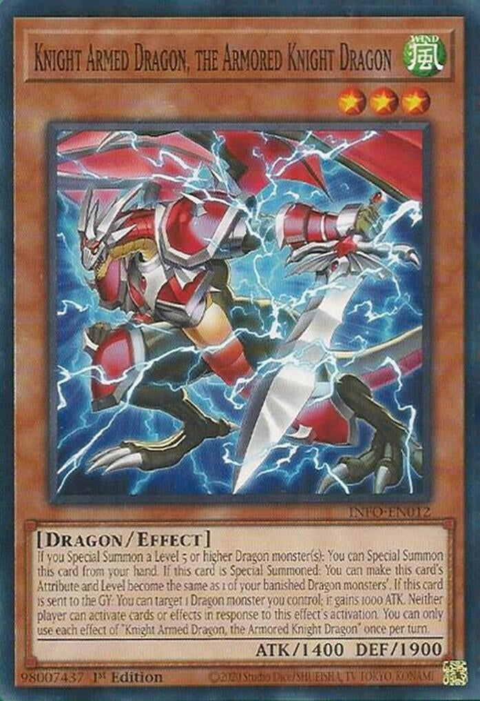 Knight Armed Dragon, the Armored Knight Dragon (INFO-EN012)  Common