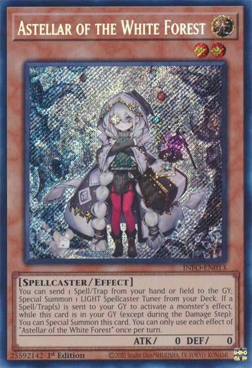 Astellar of the White Forest (INFO-EN013)  Secret Rare