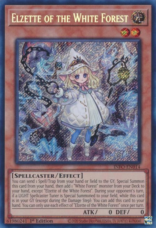 Elzette of the White Forest (INFO-EN014)  Secret Rare