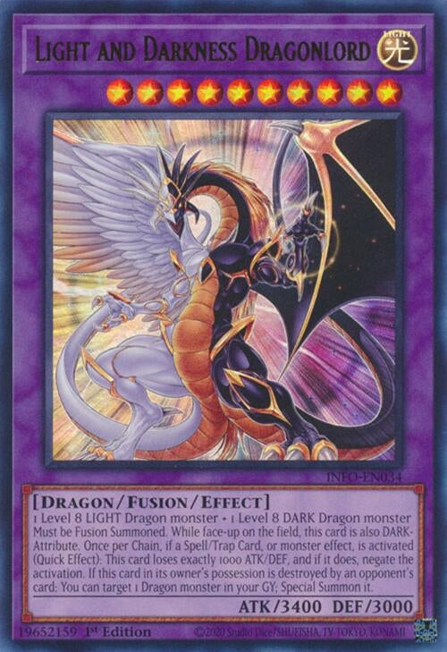 Light and Darkness Dragonlord (INFO-EN034)  Ultra Rare