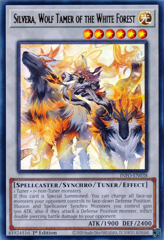 Silvera, Wolf Tamer of the White Forest (INFO-EN038)  Ultra Rare