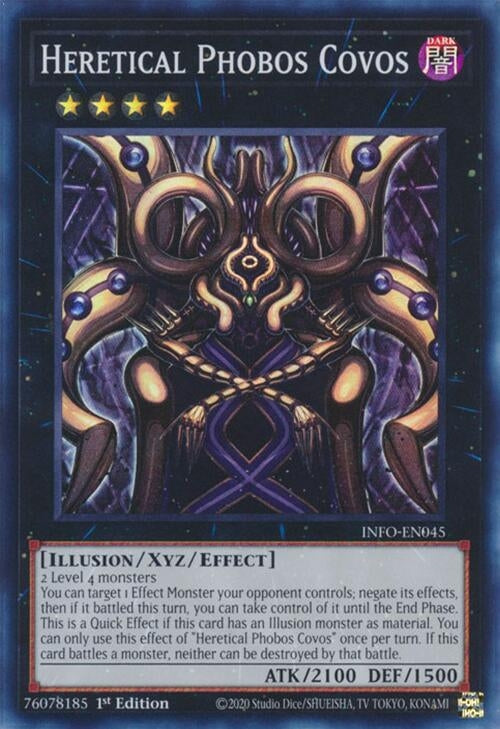 Heretical Phobos Covos (INFO-EN045)  Super Rare
