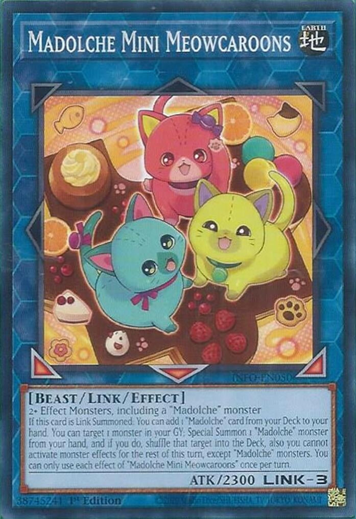 Madolche Mini Meowcaroons (INFO-EN050)  Common