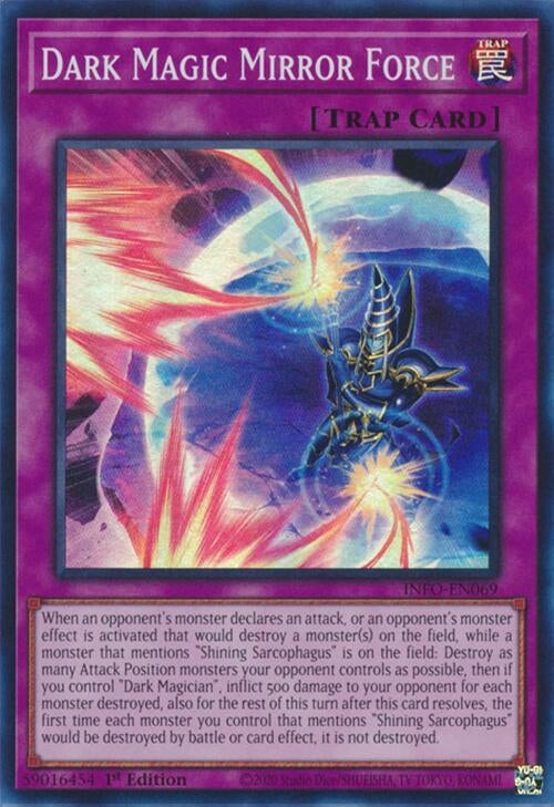 Dark Magic Mirror Force (INFO-EN069)  Super Rare
